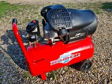 CLARKE RAIDER 15/550 50 LITRE V-TWIN AIR COMPRESSOR 3HP DIY GARAGE/WORKSHOP