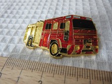 VOLVO vintage fire truck pin badge (# 90)