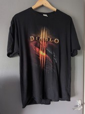 DIABLO 3 Game Promo T-shirt. XL Official. Rare. Worn Once. Staff Only Item.