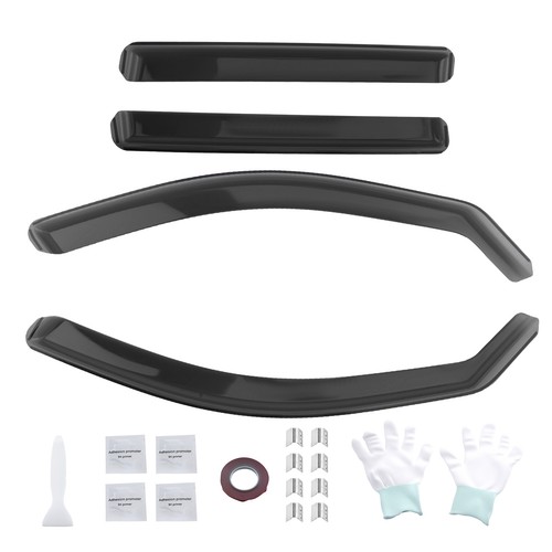 4pcs window rain deflectors - 4pcs,
