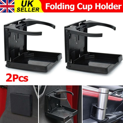 Black folding drink - black, cup