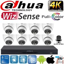 DAHUA CCTV 4K 8MP 4CH, 8CH