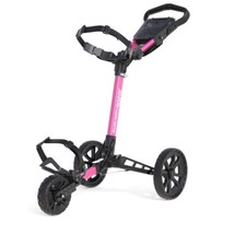 Sun Mountain Ridgeline Trolley 3 Wheel Golf Push Cart Easy Fold Pink - Open Box