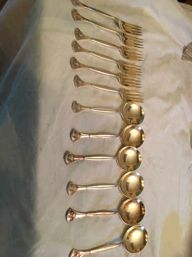 Vintage antique cake forks - cake,