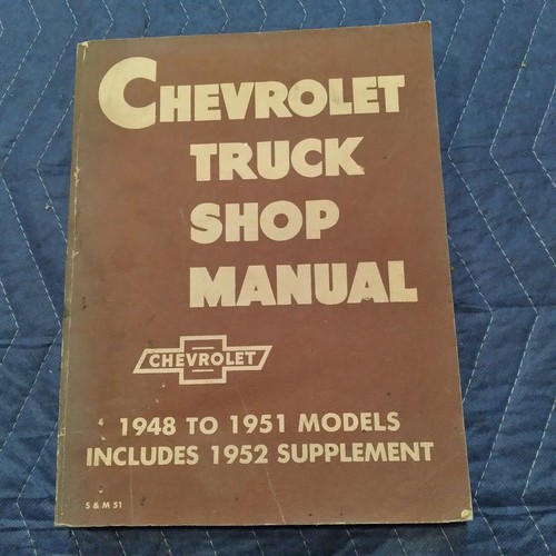 1948 1952 chevrolet truck - chevrolet, shop