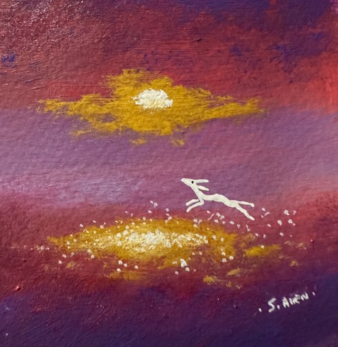Original watercolour golden - watercolour,