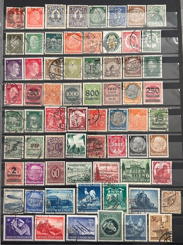 German stamps lot - of,