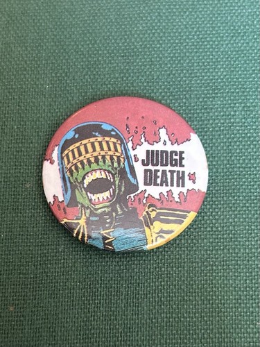 Vintage 2000ad judge death - 2000ad,