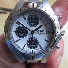 Lorus Chronograph 100m men`s