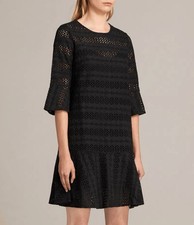 AllSaints Dress Size 2 Black