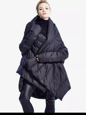 Women's Duck Down  Hooded Wrap