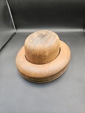 Vintage Wood Hat Block