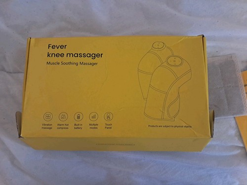 Cordless heated knee massager - knee,