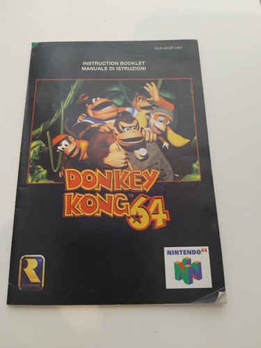 Nintendo n64 instruction - 64,