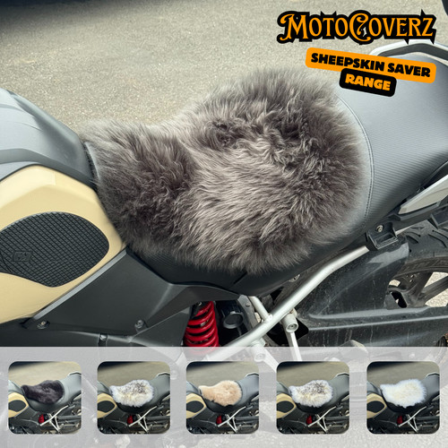 Motorcycle sheepskin seat - motorcycle,