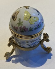 Enamel egg 'Butterflies' with