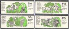 FB23 to FB26 Rare Farm Animals Series 50p folded booklets. Each sold separately.