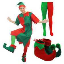 MENS ELF COSTUME SANTAS LITTLE
