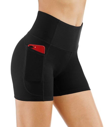 High waist yoga shorts for - high,