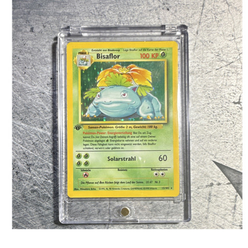 Pokemon bisaflor 1st - bisaflor,