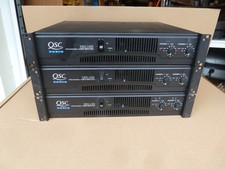 QSC RMX 1450 2 CHANNEL STEREO POWER  1400W AMP , 3 available