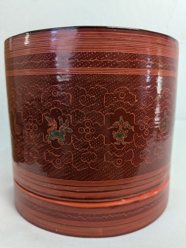 Vintage burmese betel nut box - burmese,