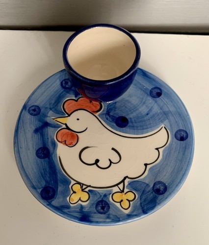 Single egg plate cup - egg,