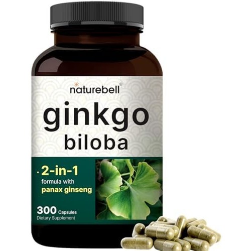 300 caps ginkgo - biloba, 6000mg