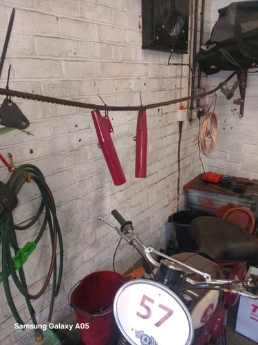 1957 bsa c12 - c12, mounting