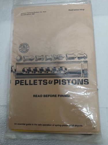 Beeman pellets and pistons - pellets,
