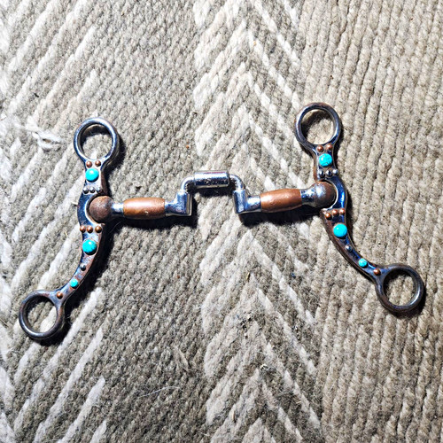 Western snaffle horse bit - snaffle,