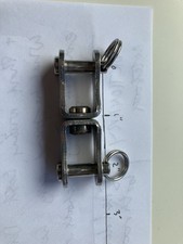 Wichard Swivel - Fork and Fork Clevis Pin, 45mm