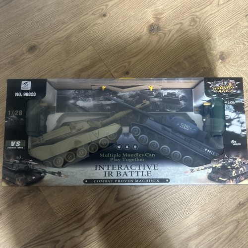 Interactive battle tanks - rc, ir