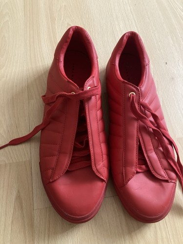 Zara man red faux - zara,
