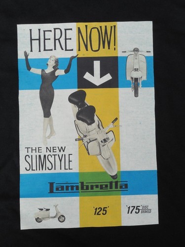Lambretta slimstyle mans - mans, 100%
