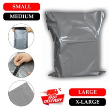 50 MAILING BAGS Grey STRONG