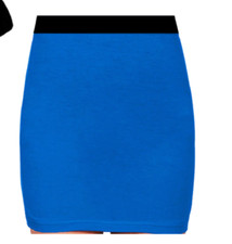 WOMENS PLAIN BODYCON STRETCH