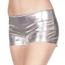 New Silver Bottom Pole Dancing Size M Fits 8-12