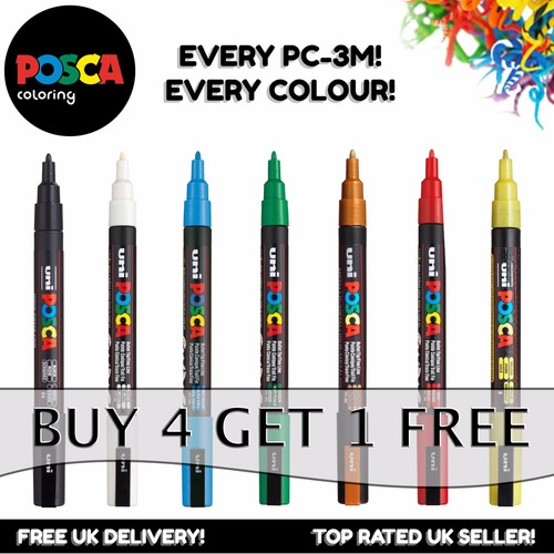 Uni ball posca paint art - pc-3m,