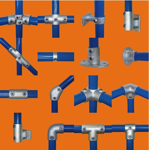 Tube clamps pipe - clamps, fittings