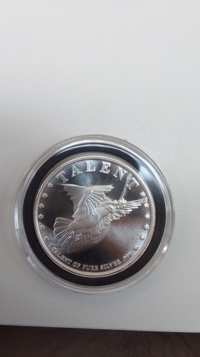 Apmex 1oz 999 silver talent - silver,