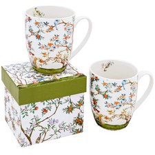 ALYC Fine China Coffee Mug Set