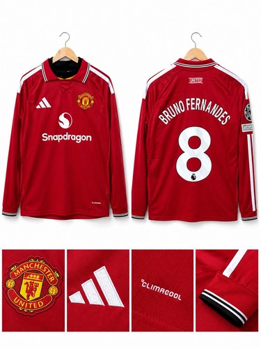 Man utd home long - man, shirt