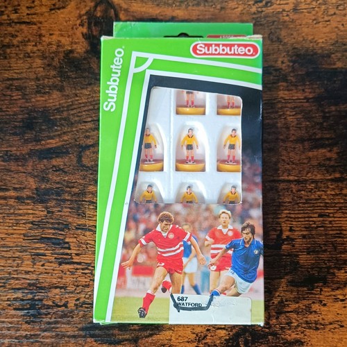 Subbuteo watford 687 vintage - subbuteo,