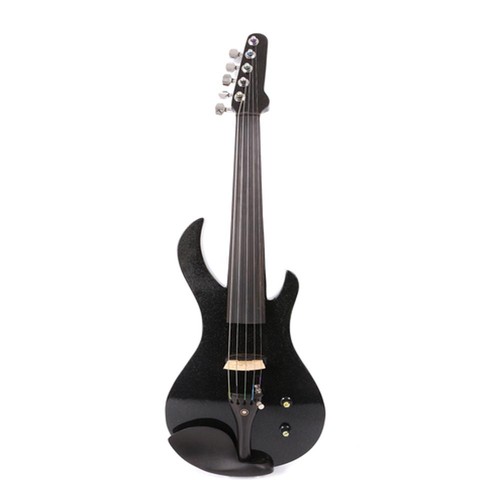 Black inch electric viola - black, 16