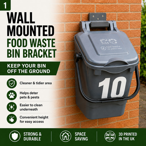 Food waste bin wall - bin,