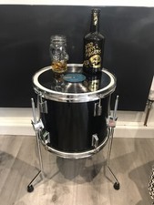 Oasis Vinyl Record Drum Coffee