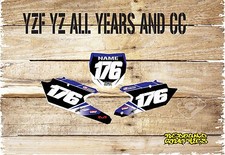 YAMAHA YZ YZF WR WRF GRAPHICS
