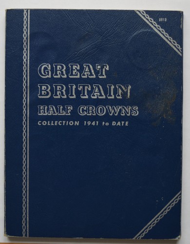 Whitman half crown collection - half,