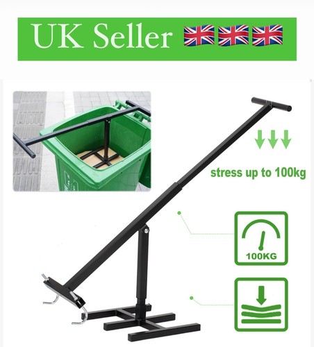 Wheelie bin compactor dustbin - bin, compactor,